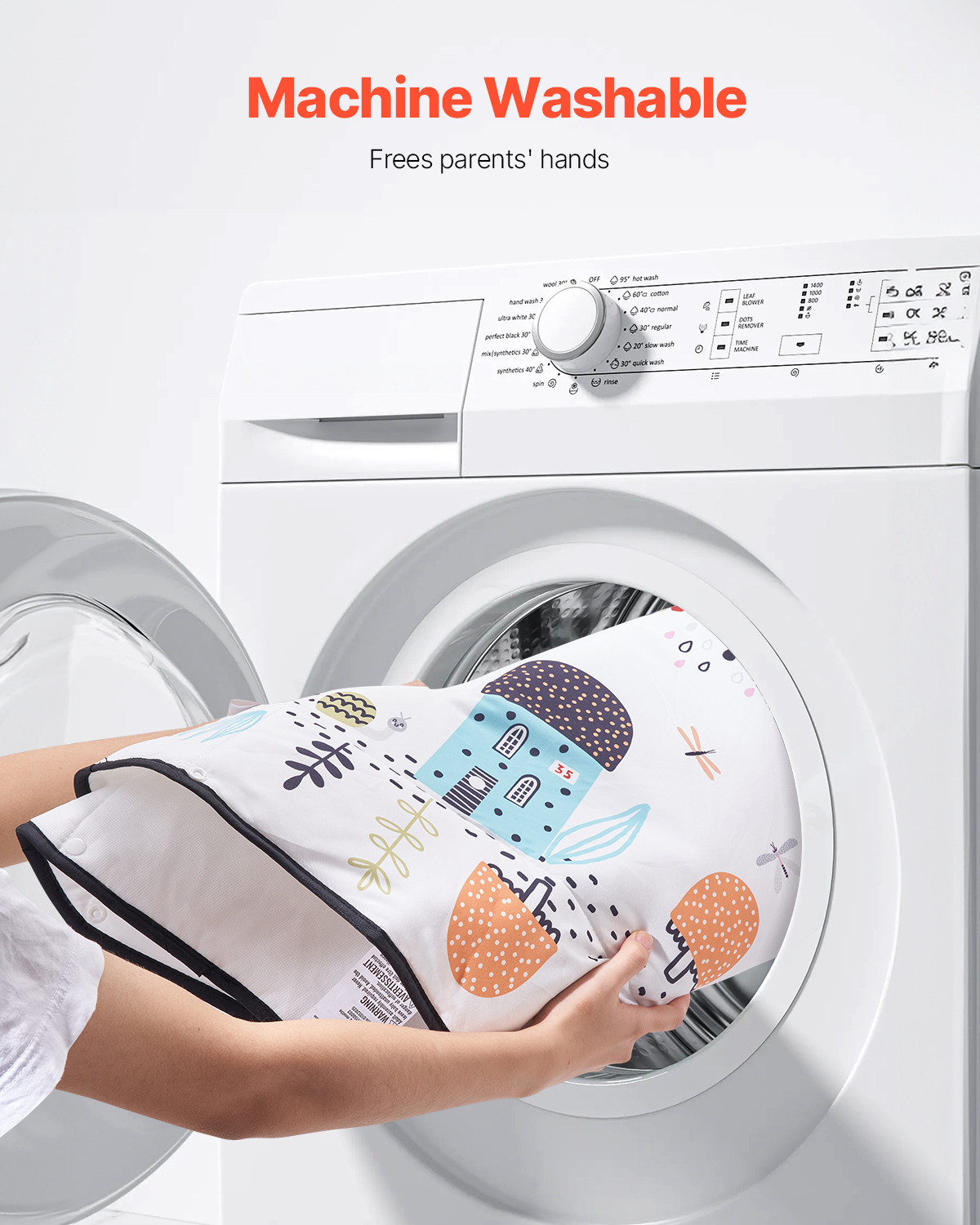 VEVOR Baby Play Gym Mat Tummy Time Activity Mat with 6Sensory Toys 41.7" x 41.7"