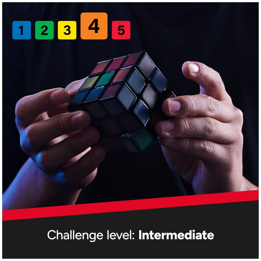 Rubik's Phantom 3X3 Cube Thermochromic Challenge For Experienced Cubers