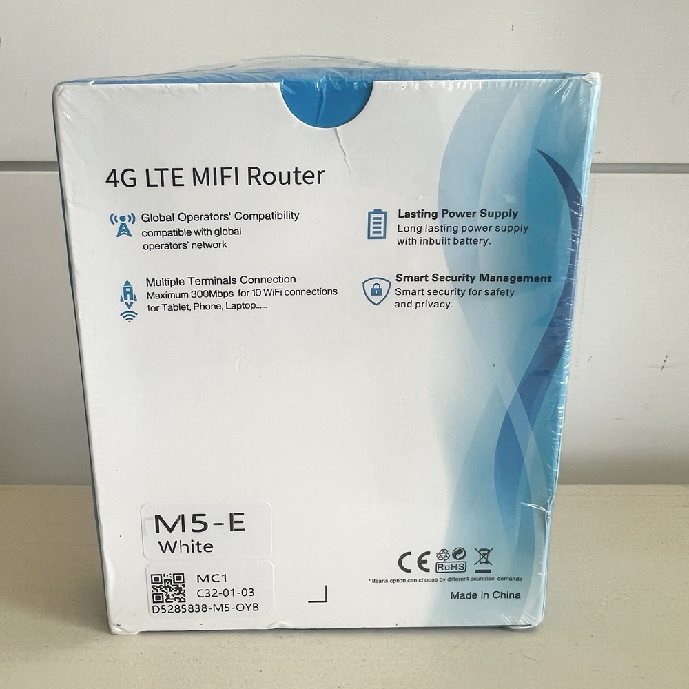 4G LTE Mobile Router Wireless WiFi Pro 300Mbps, USB-C MIFI