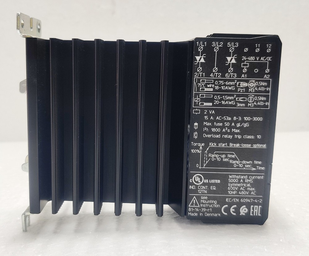 Danfoss 175G4005 VLT Soft Starter Controller MCD 100-007