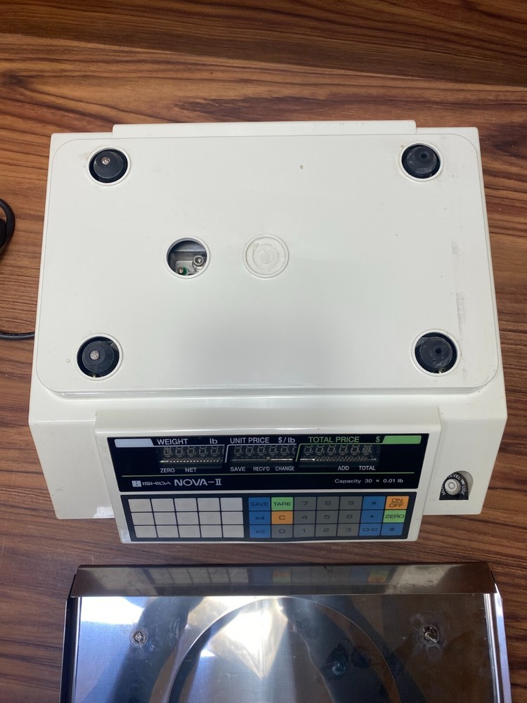 NOT WORKING FOR PARTS Ishida Counting Weighing Computing Scale NOVA-II