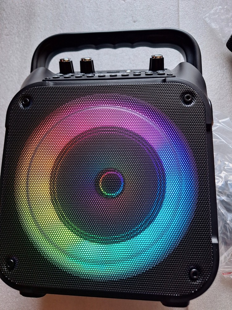 K9-M Portable Bluetooth Karaoke Machine with Bluetooth Speaker & 2 Microphones
