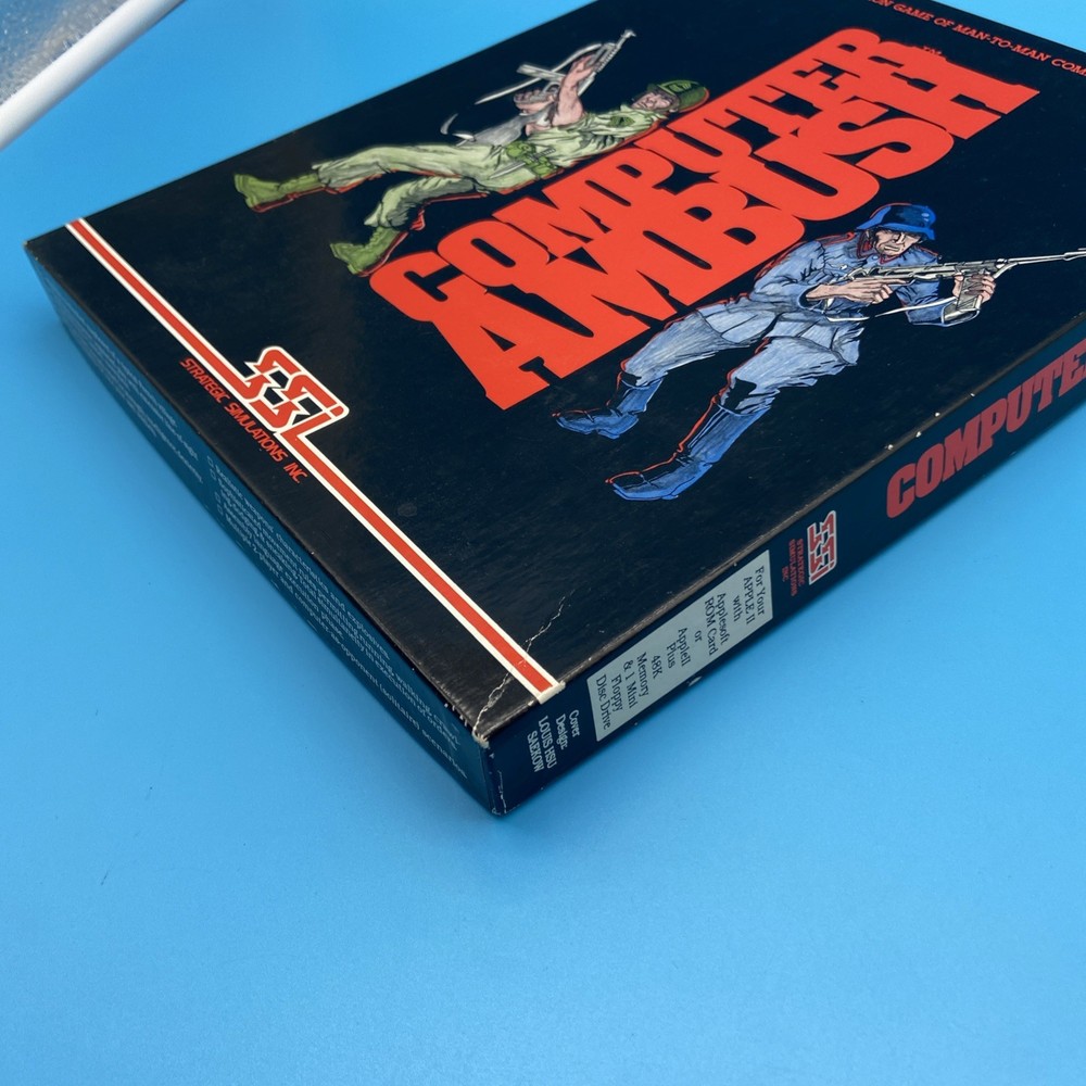 SSI Computer Ambush 2nd Ed Big Box CIB [Platform Name] - Complete