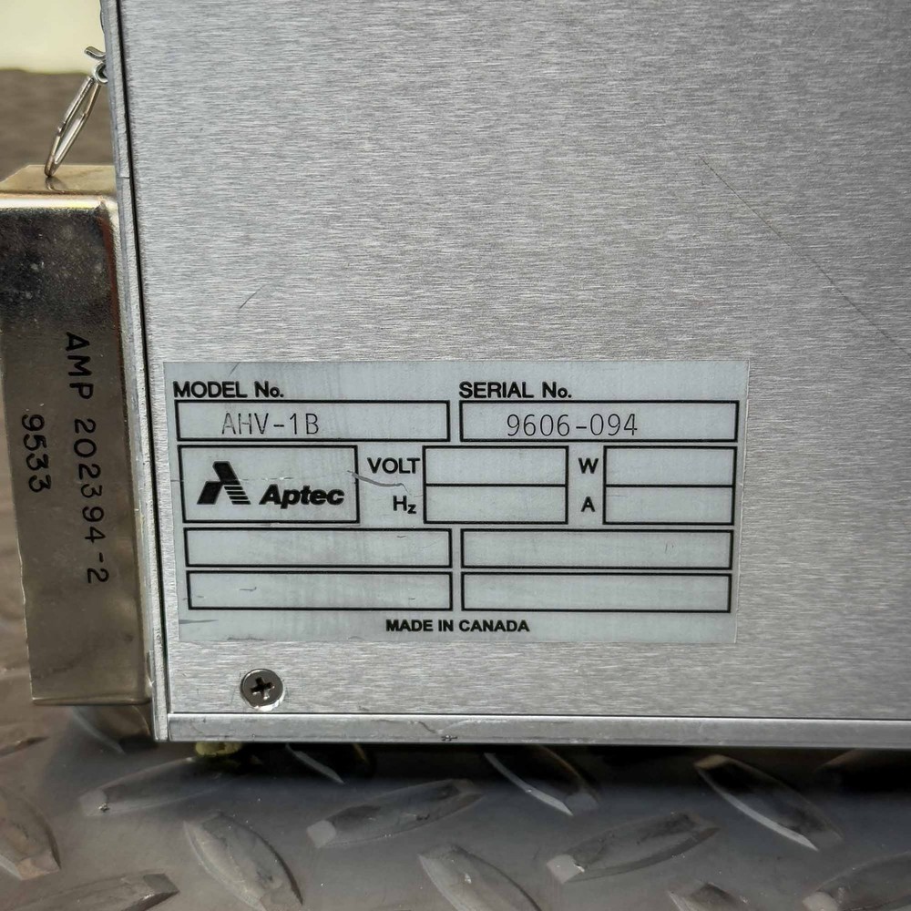 Aptec AHV-1B Bias Power Supply 5KV NIM BIN Plugin Module