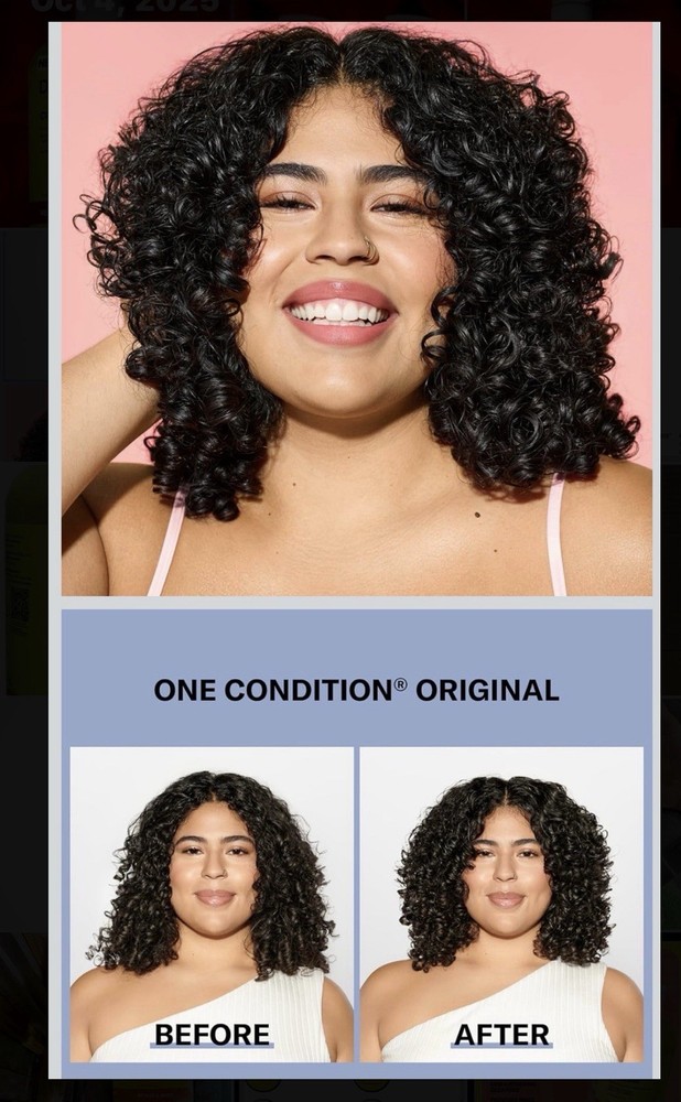DevaCurl ONE CONDITION ORIGINAL: JUMBO SIZED 946ml/32oz, Rich Cream Conditioner