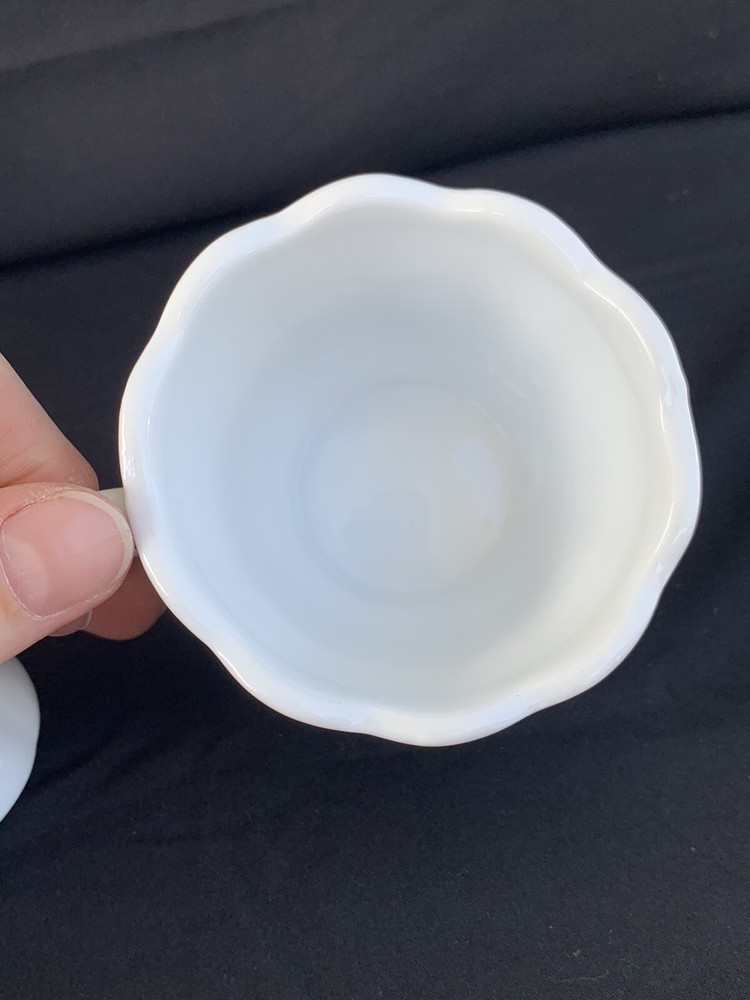 Porcelain Stacking Teapot & Cup - Fruit Pattern ~ Free Shipping