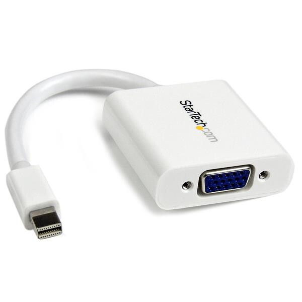 StarTech Mini DisplayPort to VGA Adapter - White