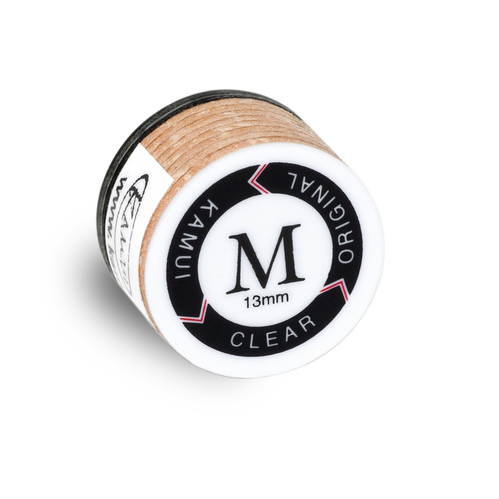 KAMUI Clear Original Laminated Pool Billiard CUE TIP - 1 pc