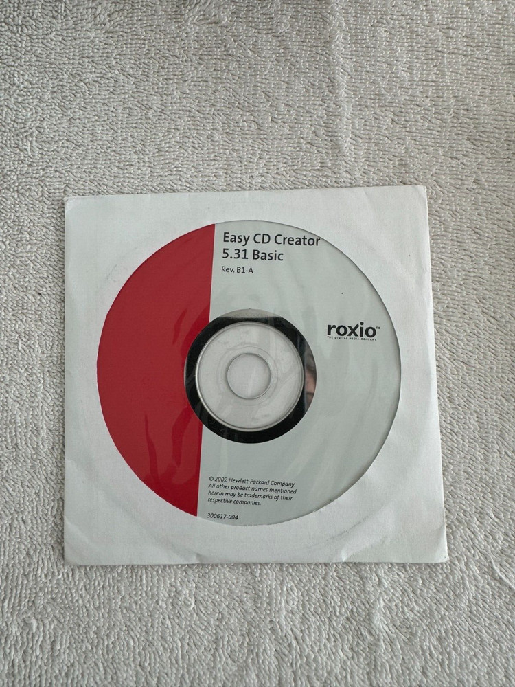 Roxio Easy CD Creator 5.31 Basic Rev B1-A - 2002