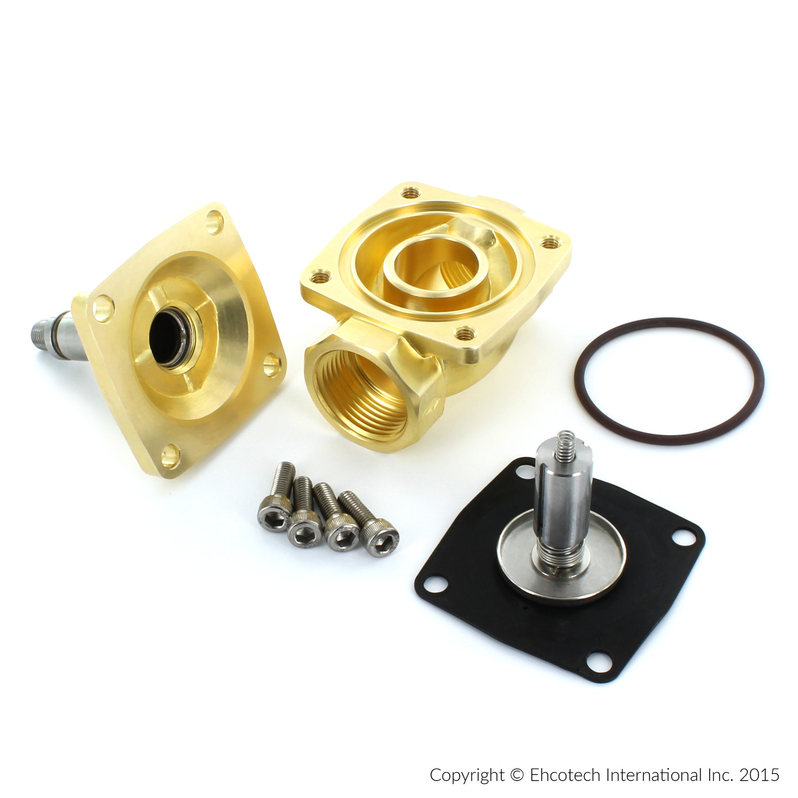 1" NPT 110V 120V Volt AC Electric Solenoid Valve Brass Water Air Gas NC 1 inch