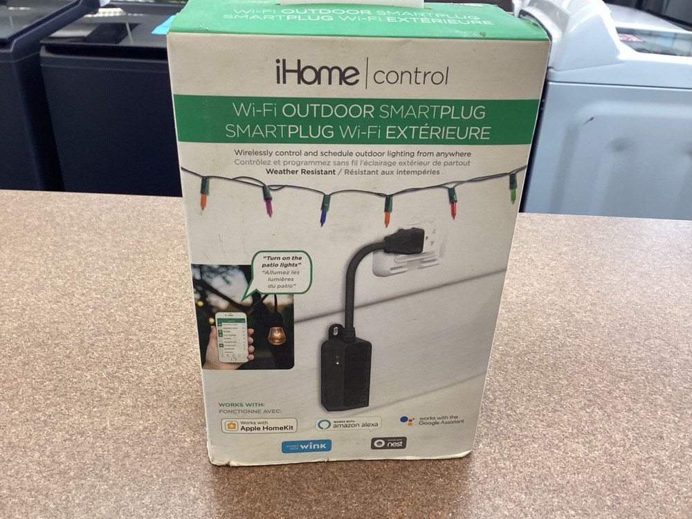 iHome WiFi iSP100 Outdoor Smart Plug