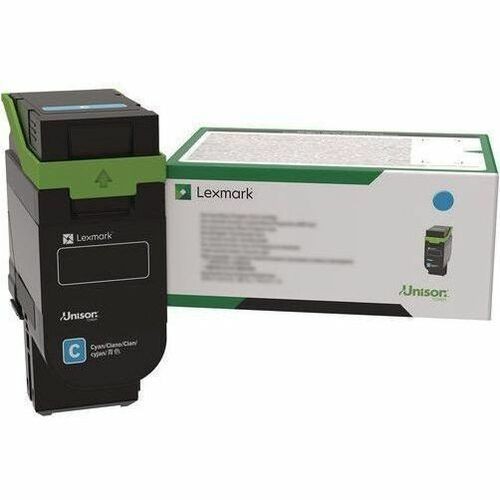 LEXMARK 75M1HC0 CYAN HIGH YIELD RETURN PROGRAM TONER CARTRIDGE