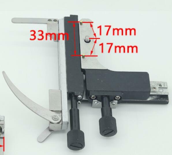 Microscope Attachable Mechanical Moveable Stage X-Y Stage with Scale Specimens
