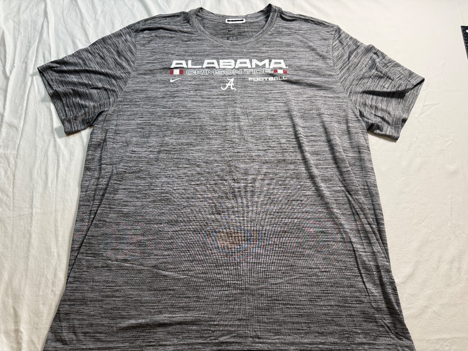 Men's Nike Charcoal Alabama Crimson Tide Velocity Performance 3XL Dri-FIT  270