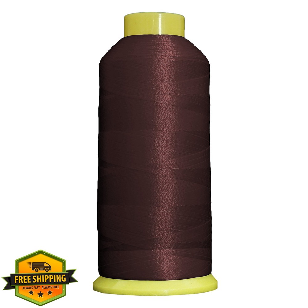 Threadart Polyester Machine Embroidery Thread 5000M Md Burgundy 296