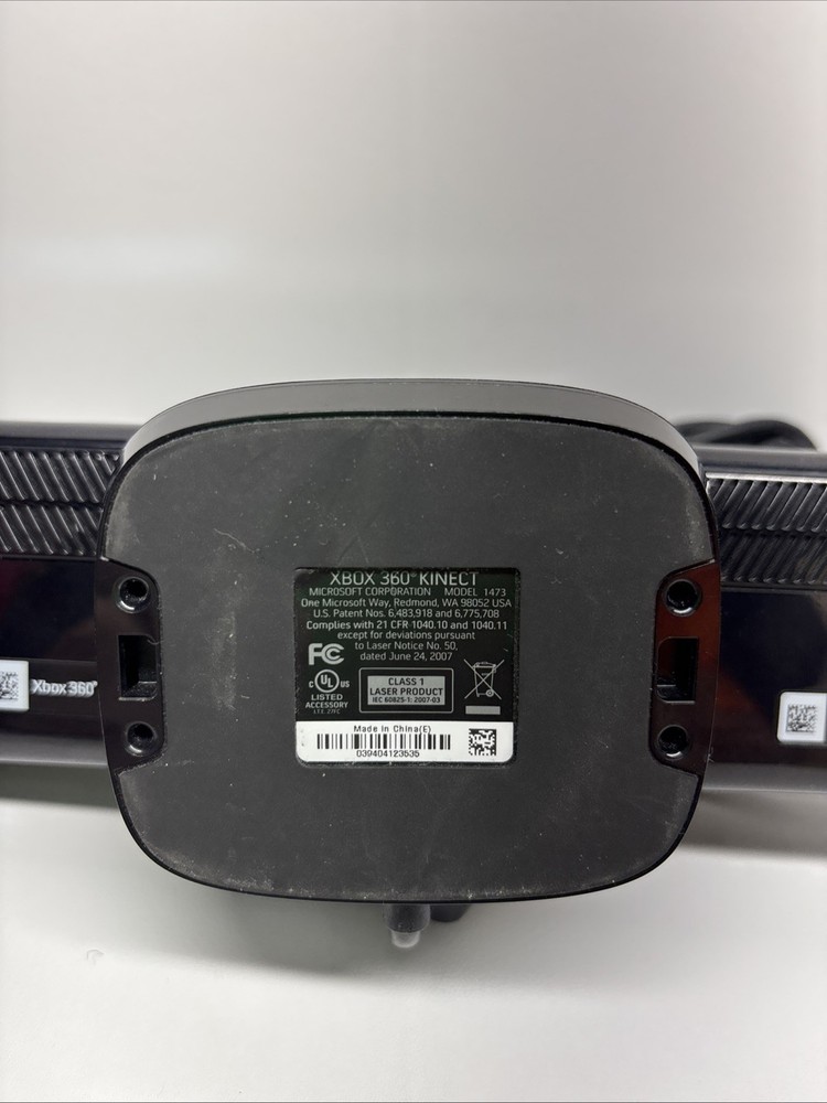 Microsoft 1473 Xbox 360 Kinect Sensor Bar Camera Tested