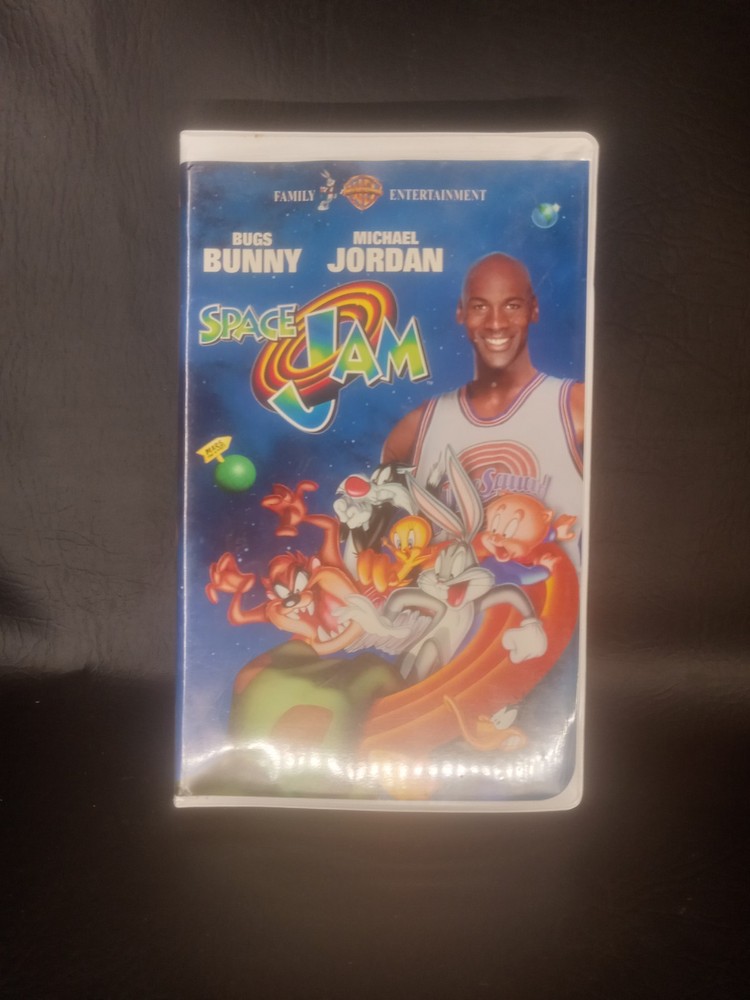 Space Jam VHS Clamshell Michael Jordan Bugs Bunny 1997