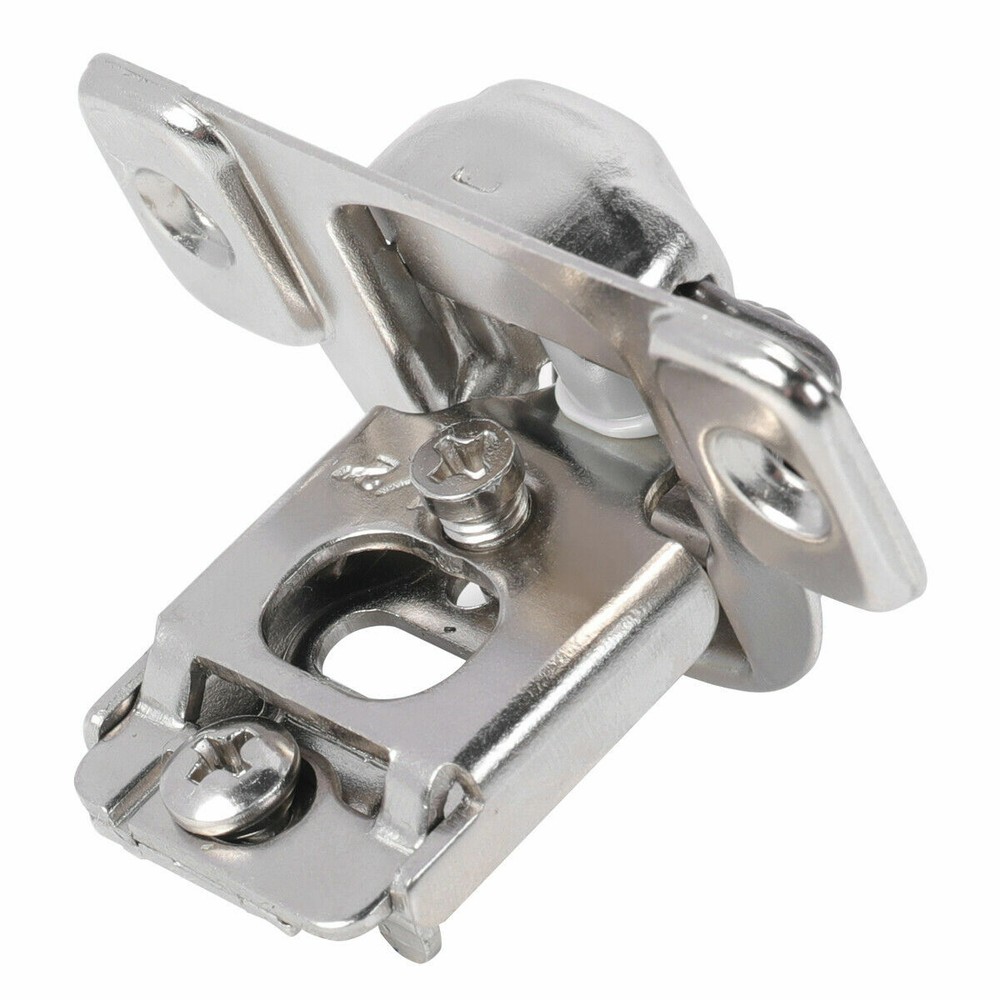 20 Pack 1/2" Overlay Soft Close Face Frame Compact Kitchen Cabinet Hinges