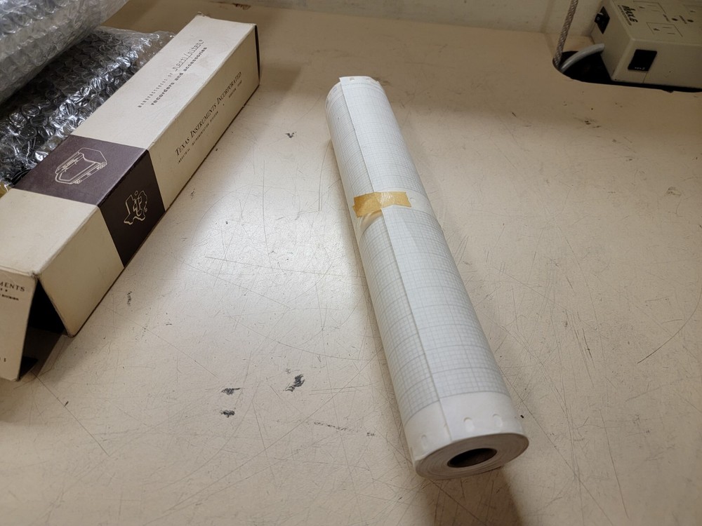 Texas Instruments Recording Chart Paper H5H5