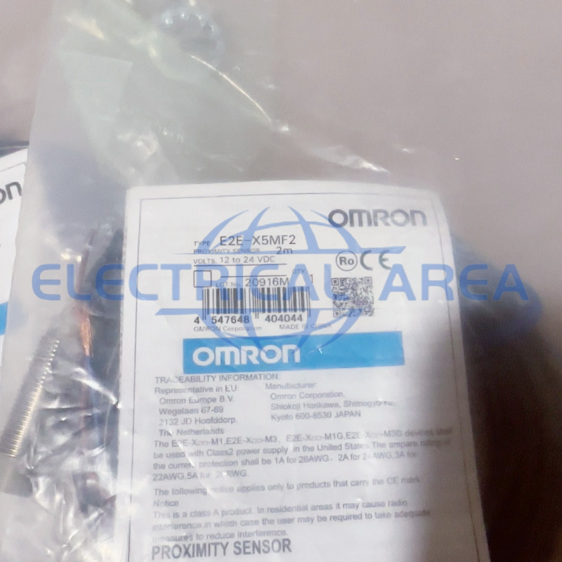 1PC New Omron E2E-X5MF2 Proximity Switch Sensor Fast Delivery E2EX5MF2