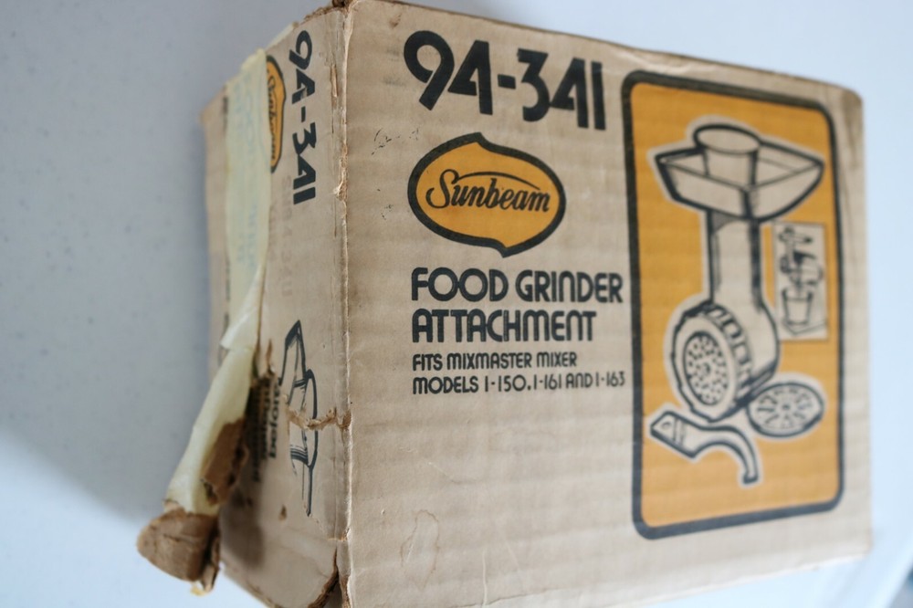 Sunbeam 94-341 Food Grinder Attachment