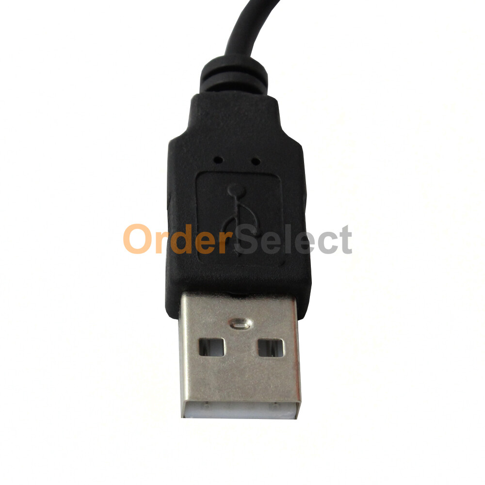 Micro USB 10FT Rapid USB A to B Charger Sync Data Cable Cord (U2A1-MCB-01BLK)