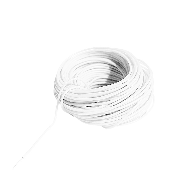 Digikeijs DCC Decoder Wire ~ 30 AWG ~ .25mm/.45mm ~ White ~ 10 Meters DR60368
