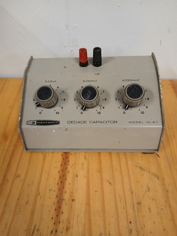 Heathkit Decade Capacitor in-27