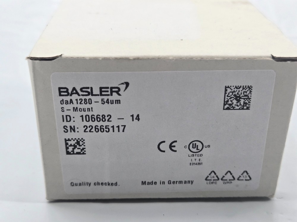 P:CAM2 Basler Dart daA1280-54um Camera S-Mount