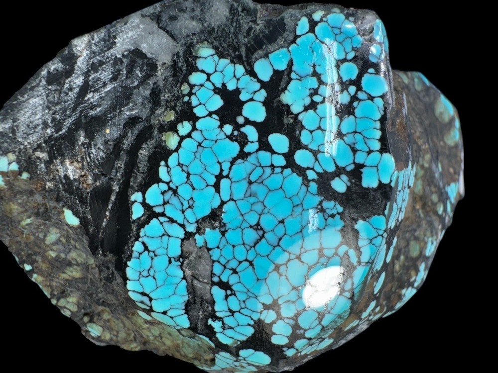 Excellent hubei Cloud mountain turquoise beautiful color and pattern