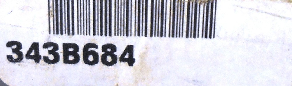 CRISPLANT CODE READER BRACKET, 343B683, 23IN LENGTH