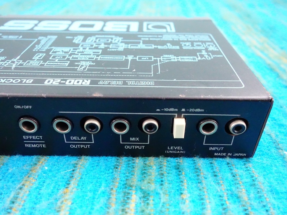 Boss RDD-20 Digital Delay - Micro Rack Series 80's - K023