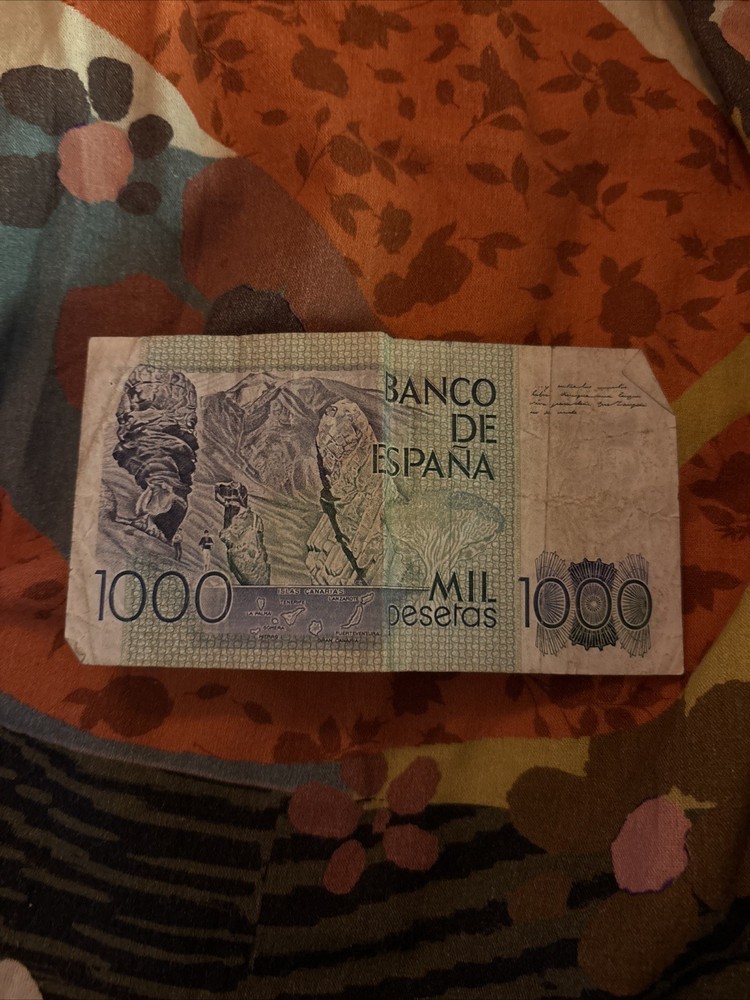 Banco de Espana 1000 Pesetas