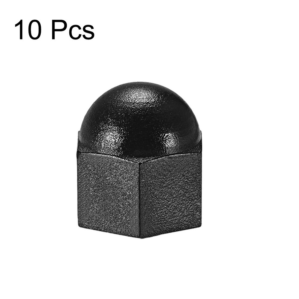 10Pack Acorn Hex Cap Nuts M6 Dome Nuts Nylon Hexagon Decorative Cap Nut