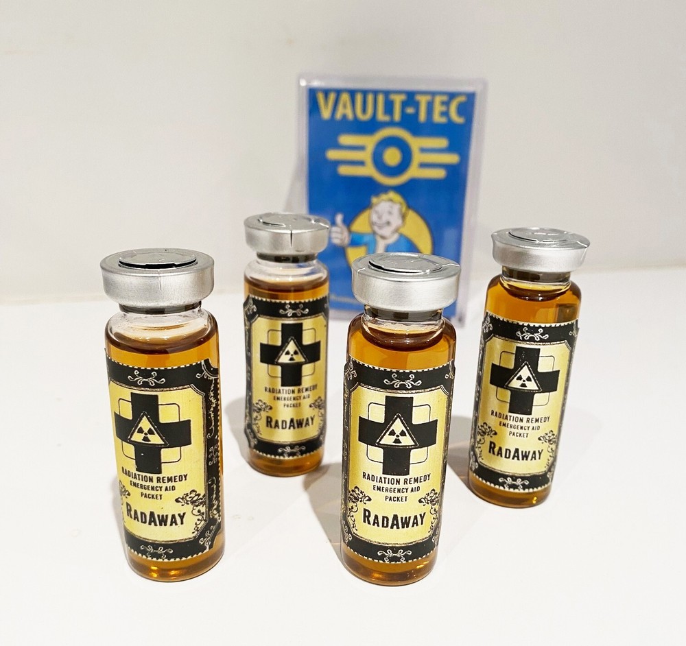 Fallout Vault-Tec Rad Away Serum Vial Prop