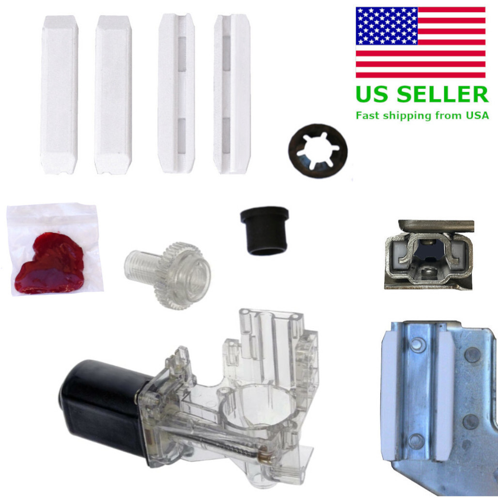 1986-1991 Camaro Firebird Pull Down Rebuild Kit. Motor, Housing, Gear, Slides, +