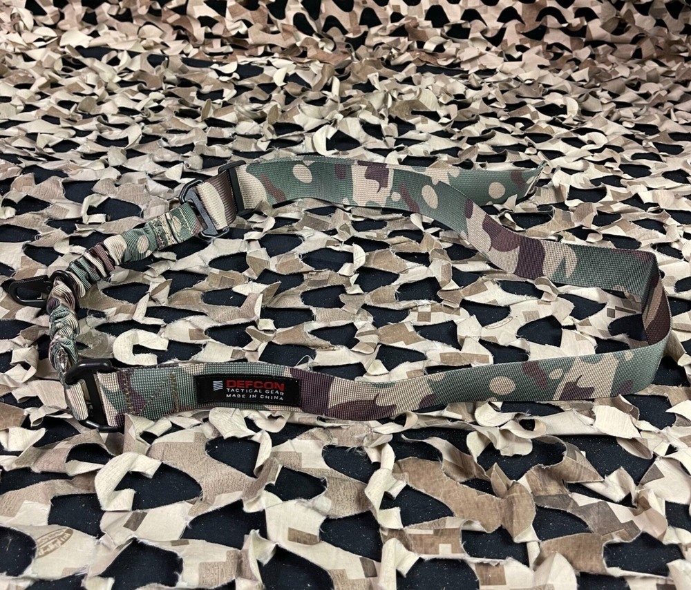 NEW Defcon Gear Tactical Single Point Sling - Multicam