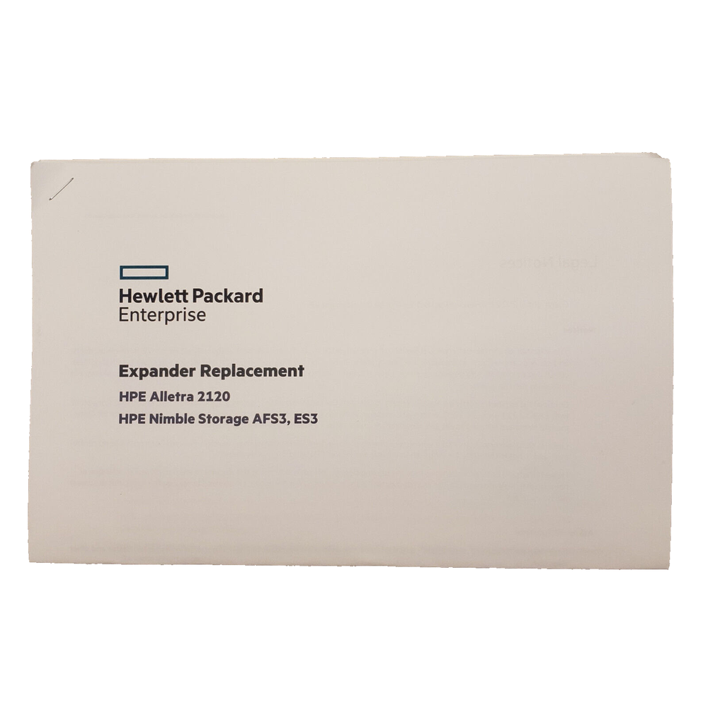 HPE Nimble Storage ES3 Disk Array Controller (4x 12Gbps SAS) SR-CONT-ES3