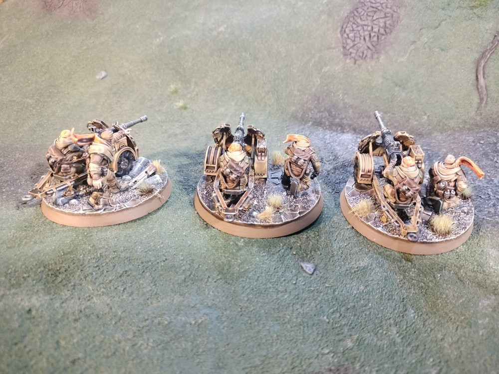 Desert Raiders Heavy Weapons Autocannon X 3
