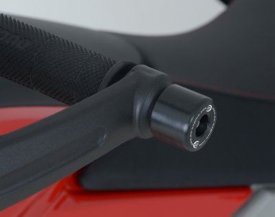 R&G Bar End Sliders Black Ducati Hyperstrada 939 2016