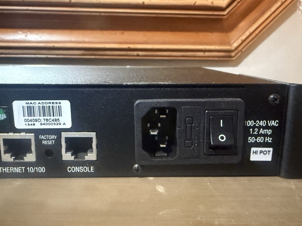 Digi CM 32 Connectware 32-Port Terminal Server Console –Tested And Powered On
