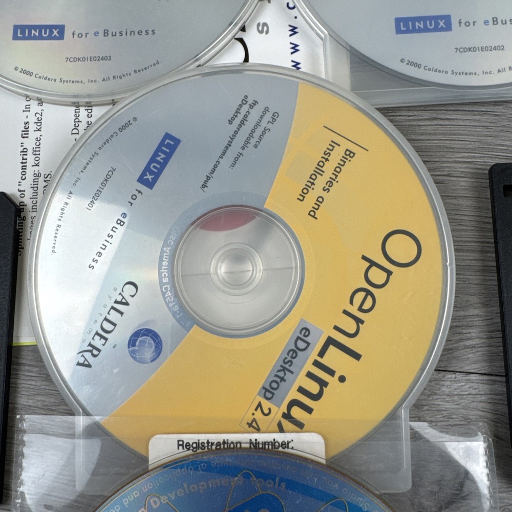 Open Linux eDesktop 2.4 Original Box Set Complete