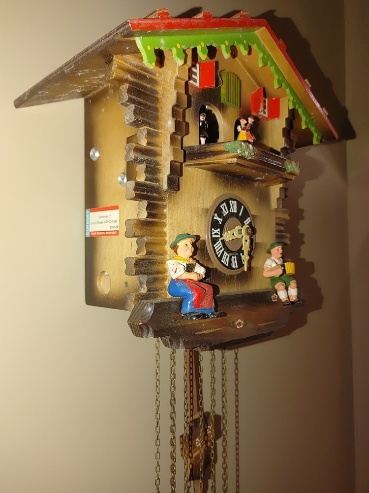 Vintage W German Cuckoo Clock