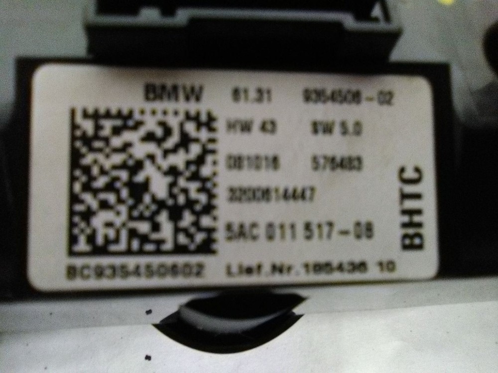 16-20 Mini Cooper Radio Controller 631319354506