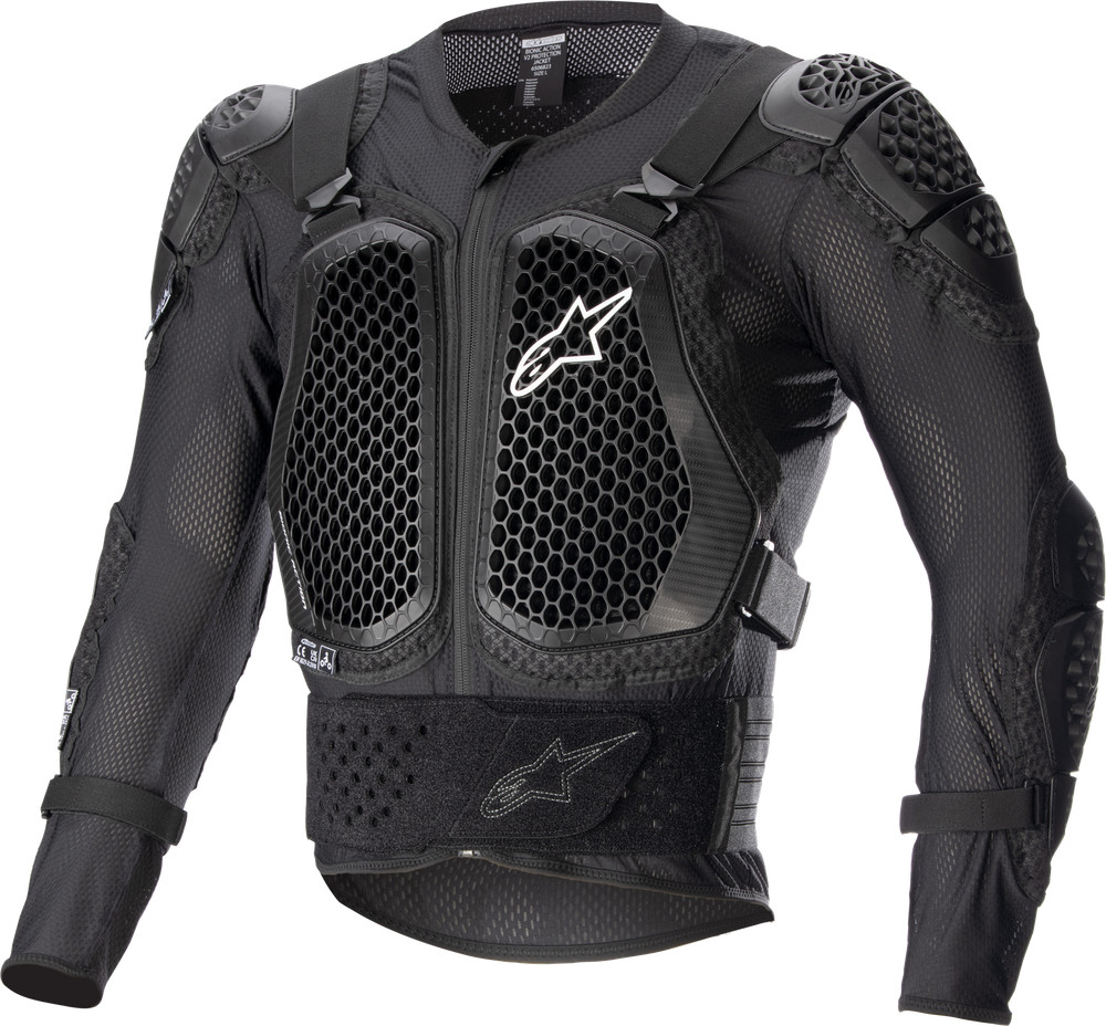 Alpinestars Black Bionic Action V2 Protection Jacket Sm