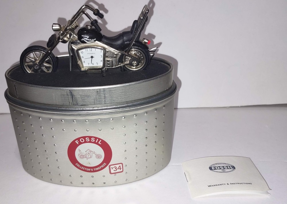 Fossil Limited Edition Motorcycle Clock