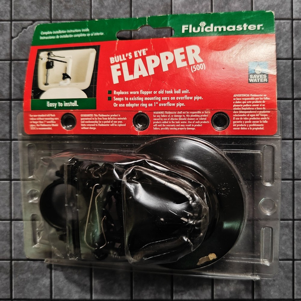 Fluidmaster Bull's Eye Flapper 500 - NEW SEALED