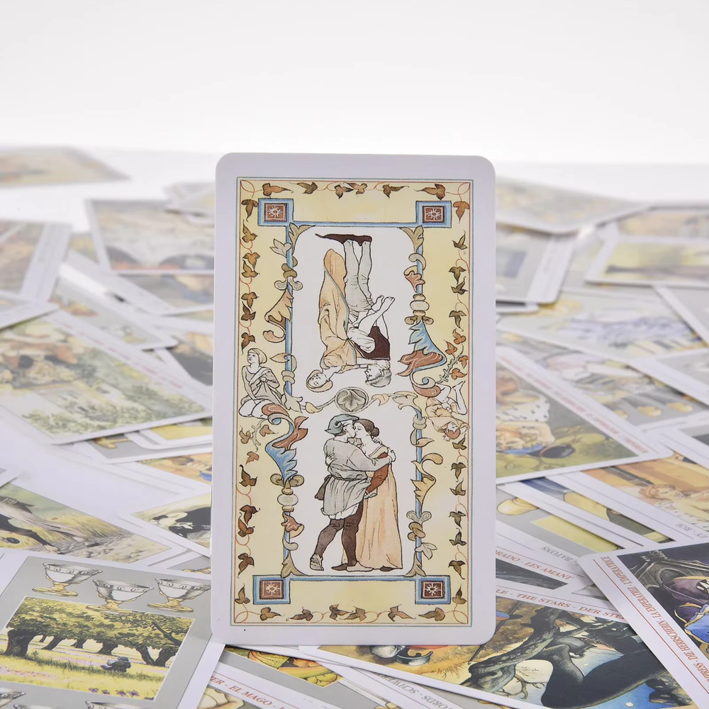 Decameron Tarot Cards - Modern Witch Angels Series with Oracle Guidebook