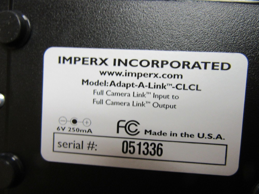 IMPEX MODEL ADAPTER-A-LINK-CLCL CAMERA LINK CABLE