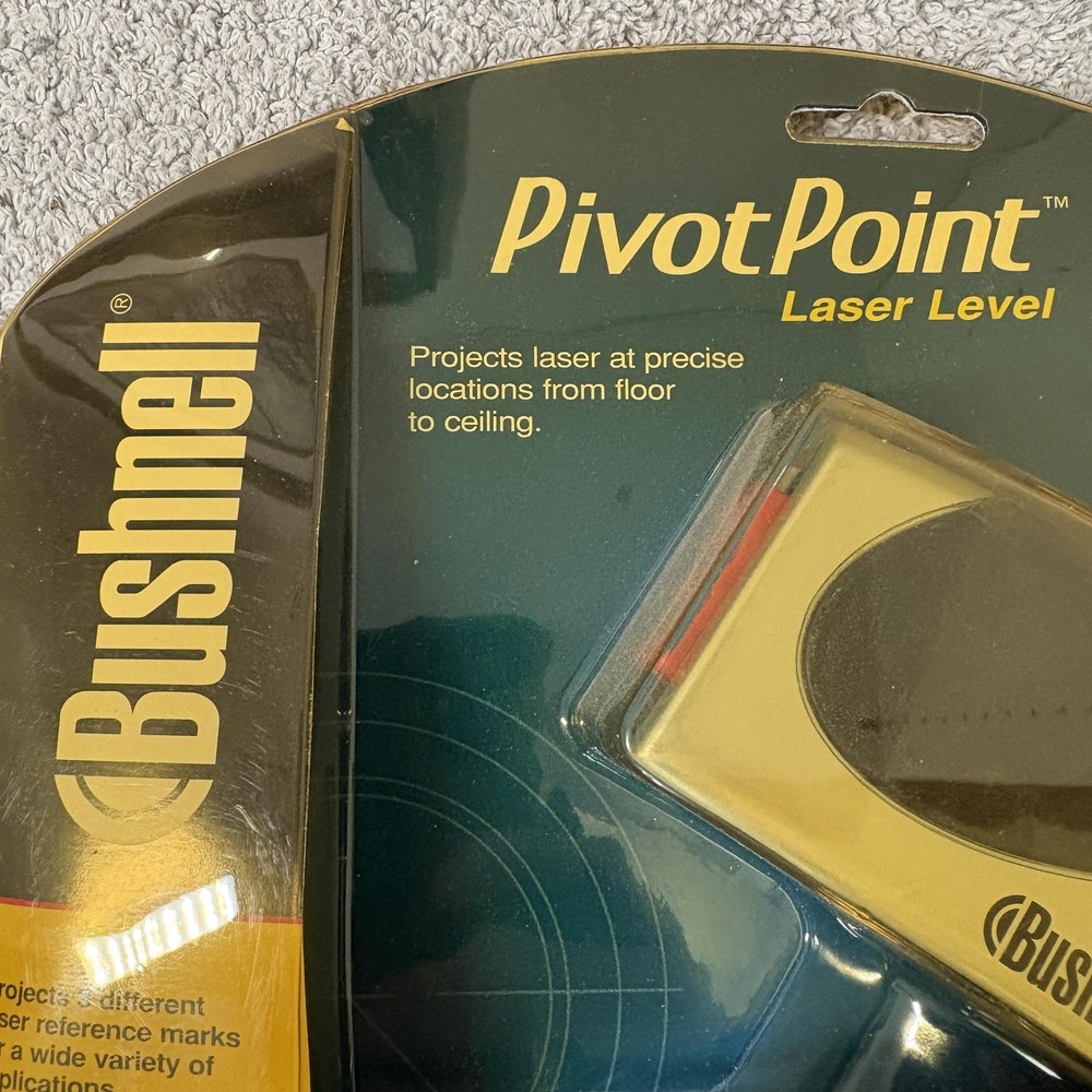 Bushnell PivotPoint Laser Level Adjustable Multi-Line Portable Tool New